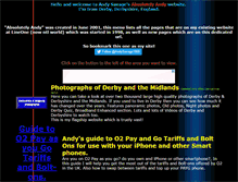 Tablet Screenshot of absolutelyandy.com